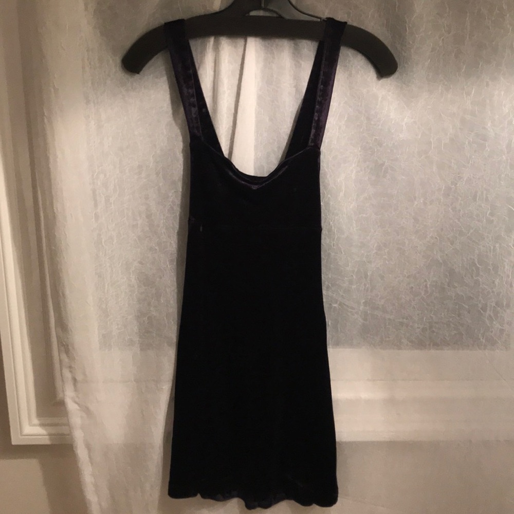 Small vintage velvet dress